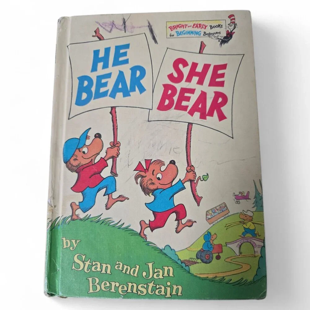 Dr. Seuss Bright & Early Book Lot 7 Beginner Books Berenstain Bears I Can Read